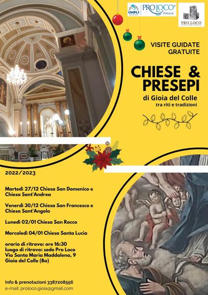 CHIESE E PRESEPI di Gioia del Colle - VISITE GUIDATE GRATUITE
