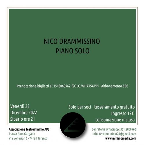 Nico Drammissino "Piano Solo"