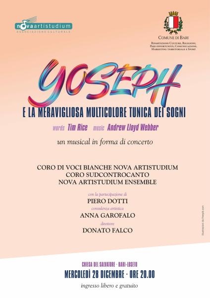 Joseph e la meravigliosa multicolore tunica dei sogni