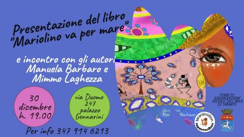 presentazione del libro "MARIOLINO VA PER MARE"