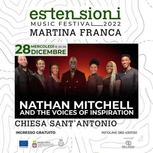 Concerto gospel dei "Nathan Mitchell and the voices of inspiration"