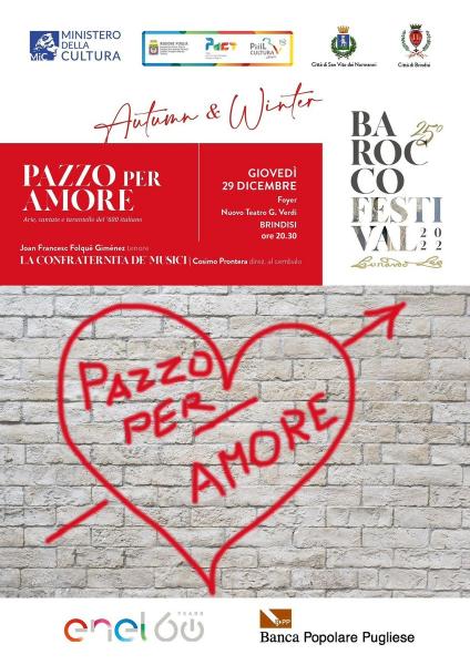Pazzo per amore. Arie, cantate e tarantelle del Seicento italiano