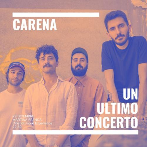 Carena live - Un ultimo concerto