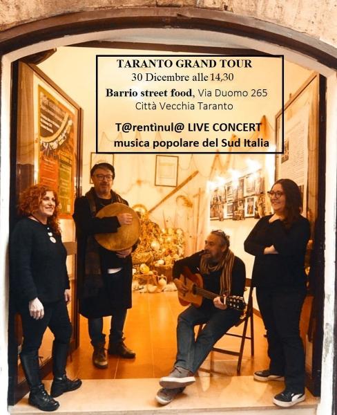 "T@rentìnul@ LIVE CONCERT " musica popolare del Sud Italia"