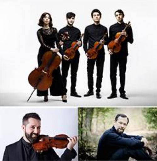 Violinista Davide Alogna - Pianista Enrico Pace - Quartetto Eos, tutti a Bari