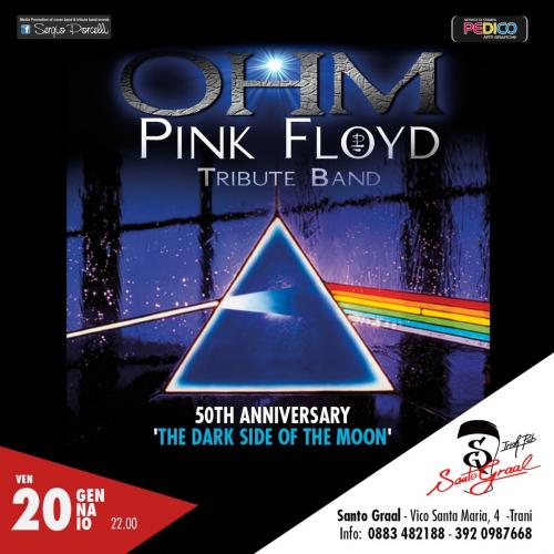 OHM PINK FLOYD Tribute live a Trani - 50th anniversary 'The Dark Side of the Moon'