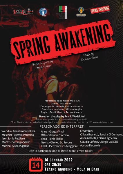 " SPRING AWAKENING" musical rock