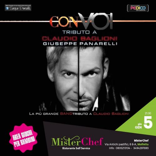 Con Voi - tributo a Claudio Baglioni a Molfetta