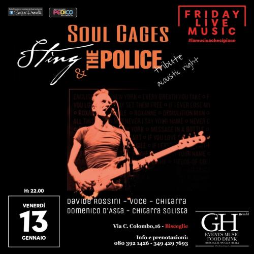 Soul Cages tribute to Sting & The Police live a Bisceglie