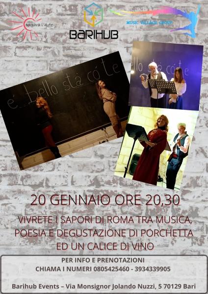 Una serata tutta romana