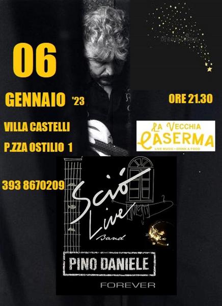 Sciò Live Band Pino Daniele Forever in concerto