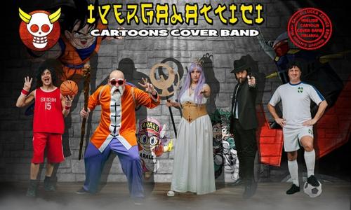 Viaggio nel passato con il Concerto degli Ipergalattici cartoons cover band