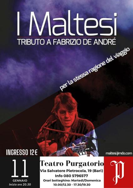 Maltesi tributo a Fabrizio de André