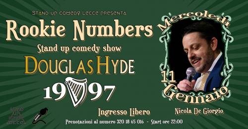 Rookie Numbers - Stand up comedy show al Douglas Hyde Pub