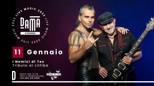 I Nemici di Tex - Litfiba tribute band live at Dama
