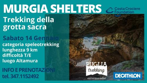 MURGIA SHELTERS Trekking della grotta sacra