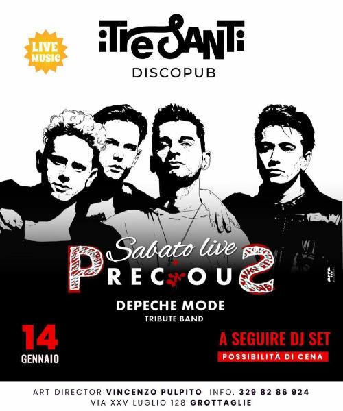 PRECIOUS - Depeche Mode tribute live a I TRE SANTI