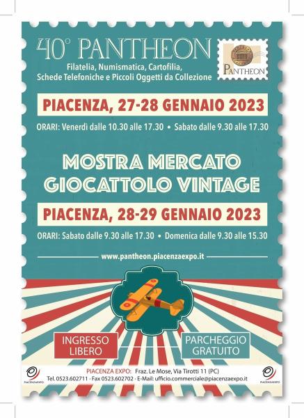 40° Pantheon  – 3° Mostra Mercato Giocattolo Vintage