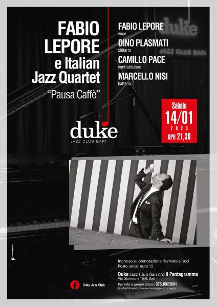 “Fabio Lepore e Italian Jazz Quartet - Pausa Caffè”