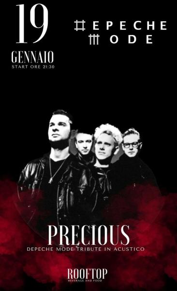 PRECIOUS - Depeche Mode live acustico al ROOFTOP/Taranto
