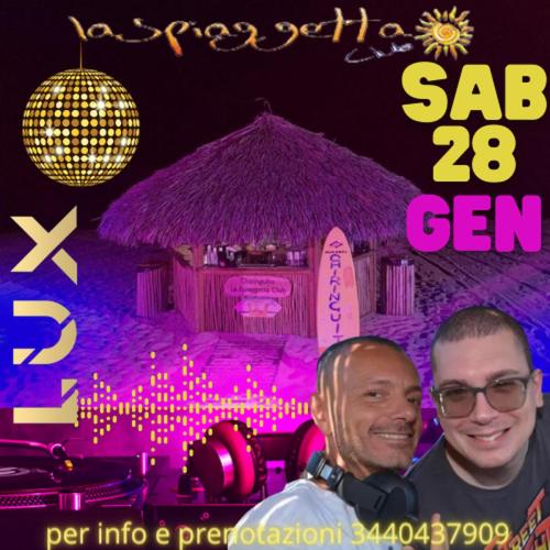 Serata Spiaggettina con Dj Pierfy e Lord Andrew ✨