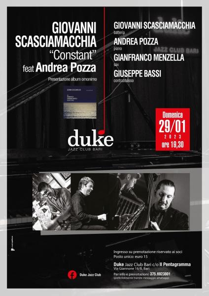 “Giovanni Scasciamacchia CONSTANT feat Andrea Pozza”