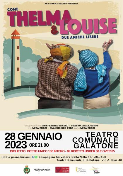 COME THELMA E LOUISE  due amiche libere