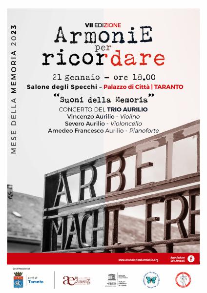 Trio AURILIO - ArmoniE per Ricordare VII edizione