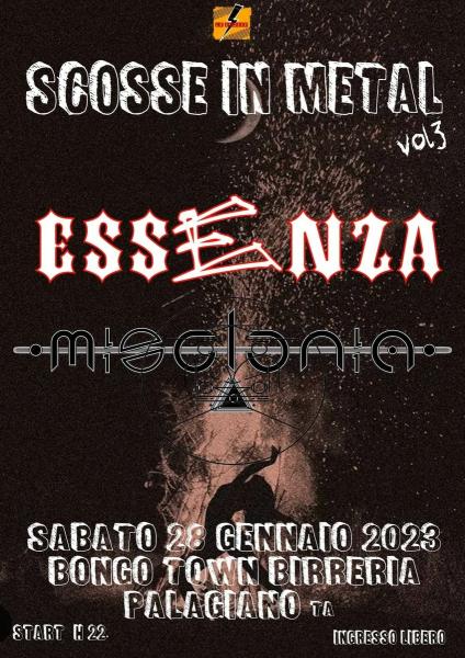 Scosse in Metal III: ESSENZA e Mioclonìa LIVE