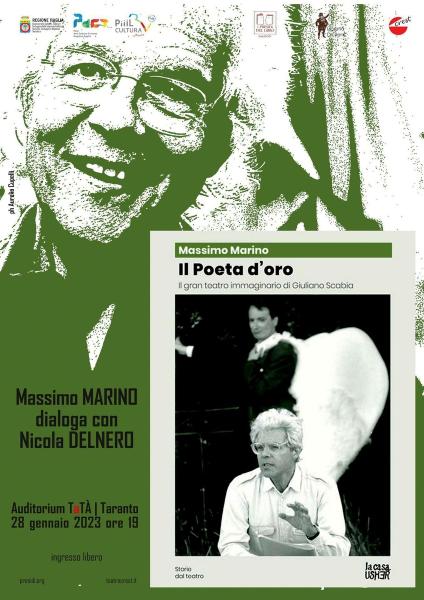 Il Poeta d’oro. Incontro con l'autore Massimo Marino