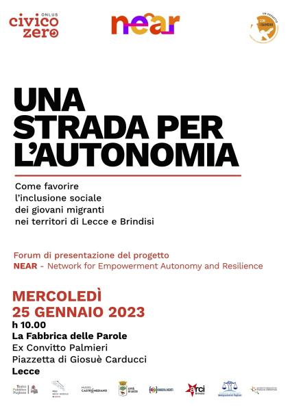 Progetto Near, al via incontro territoriale per Lecce e Brindisi