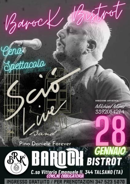 Scio'Live Band Pino Daniele Forever in concerto