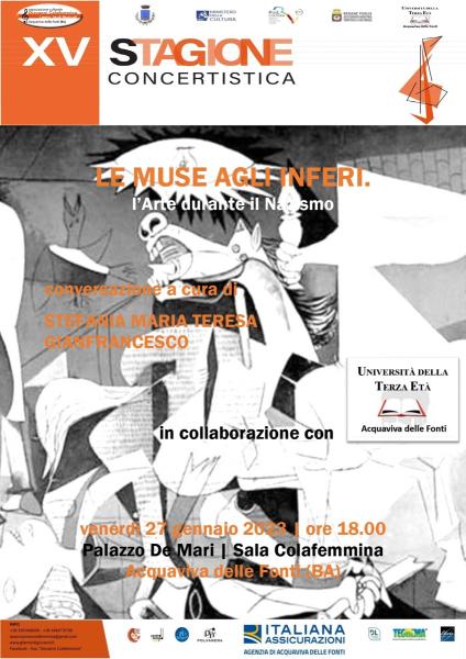 Le Muse agli Inferi. L'Arte durante il Nazismo