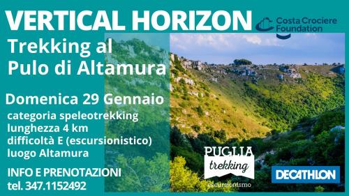 VERTICAL HORIZON Trekking al Pulo di Altamura