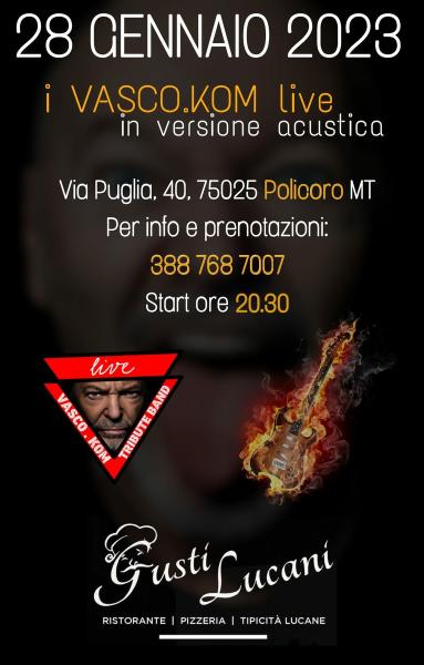 VASCO.KOM live VERSIONE ACUSTICA