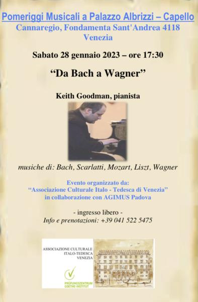 Da Bach a Wagner - Recital pianistico