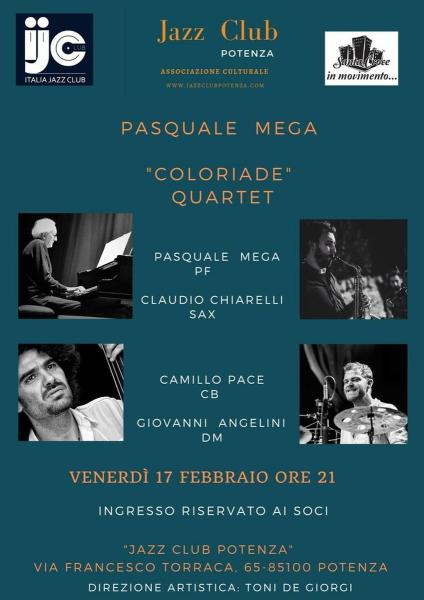 Pasquale Mega " Coloriade" quartet