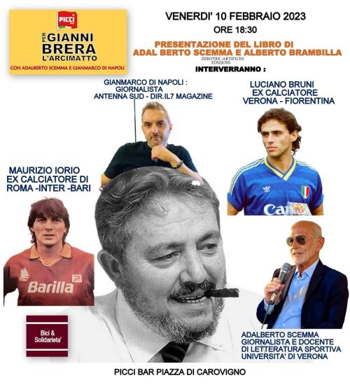 Presentazione del libro PER GIANNI BRERA -L'ARCIMATTO