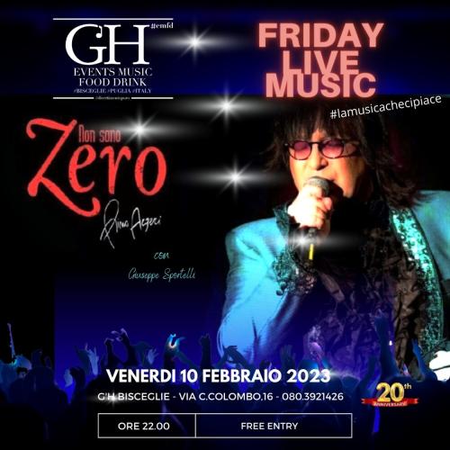 NON SONO ZERO - RINO ARGERI LIVE A BISCEGLIE GH