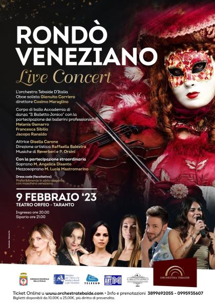 Il Rondò veneziano della Tebaide all’Orfeo di Taranto