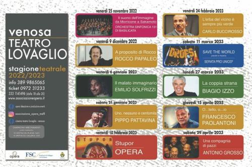 Stupor, l'Opera in scena a Venosa