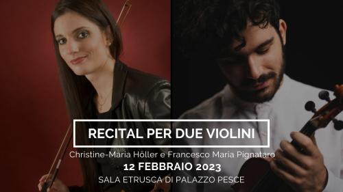 Recital per due violini