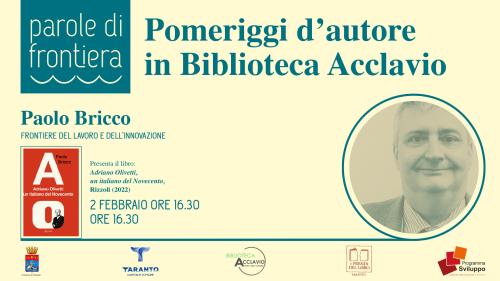 Presentazione del libro: "A O Adriano Olivetti un italiano del Novecento"