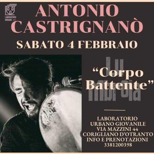 Antonio Castrignanò in Corpo Battente