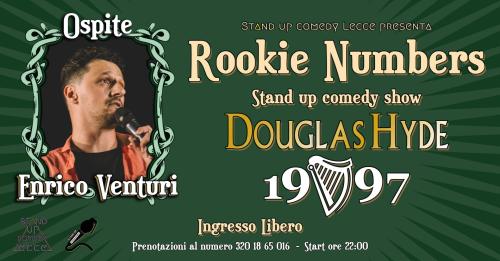 Rookie Numbers - Stand up comedy show al Douglas Hyde Pub