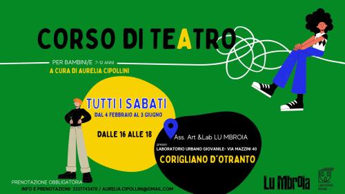 Corso di teatro per bambin* a Corigliano D'Otranto