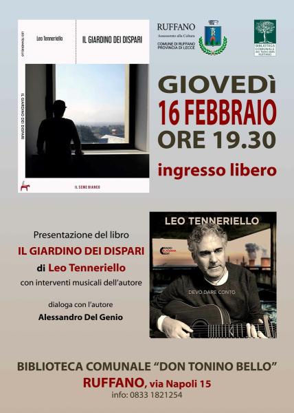 *** Leo Tenneriello presenta ***  IL GIARDINO DEI DISPARI