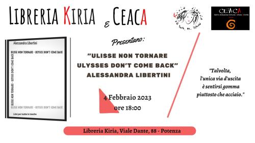 Presentazione Libro "Ulisse Non Tornare"