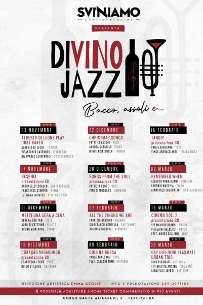 DIVINO JAZZ: Bacco, assoli e…