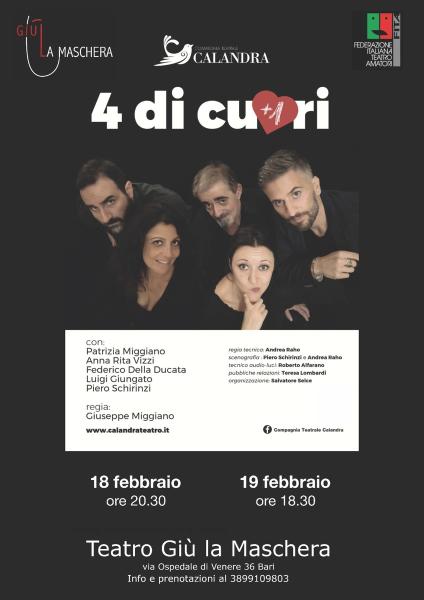 4 di cuori (+1)